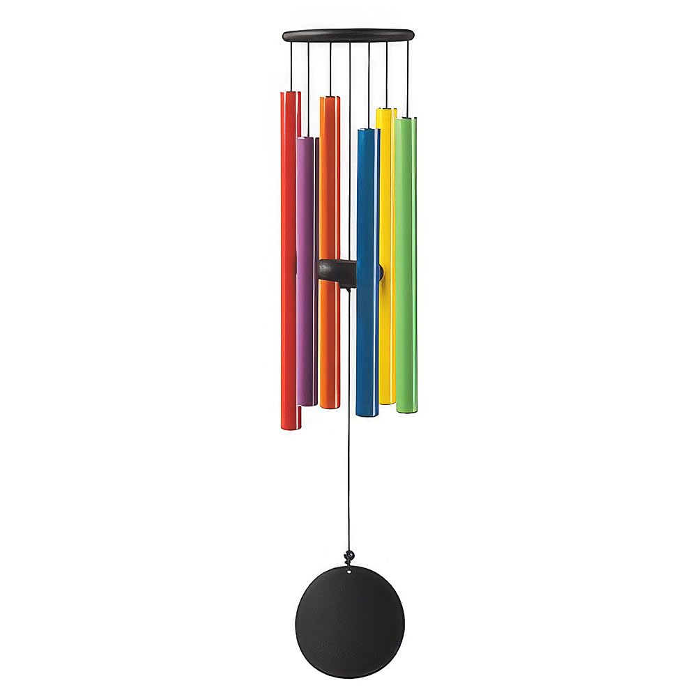 ICE ARMOR 36" Long Rainbow Tuned Traditional Wind Chime Style 2 for Holiday Patio Garden Décor