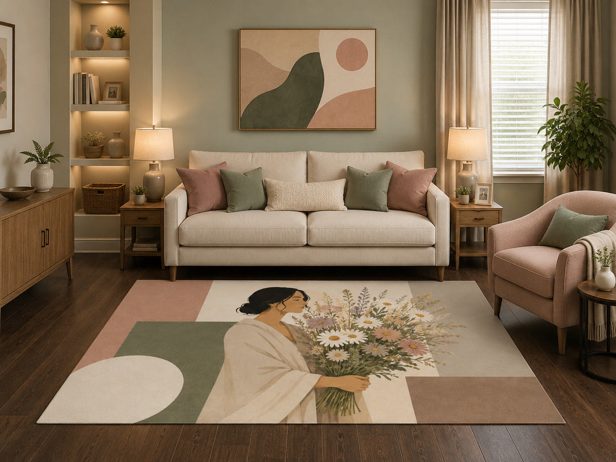 Comforting carpets — warm, modern rugs for every living space
