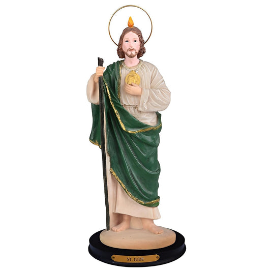 ICE ARMOR 16" H Saint Jude Statue Holy Figurine Religious Decoration