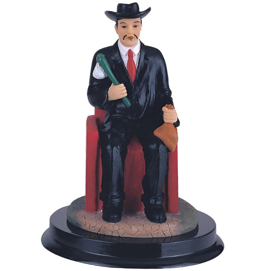 ICE ARMOR 5" H Saint Simon Statue Henri de Saint-Simon Holy Figurine Religious Decoration