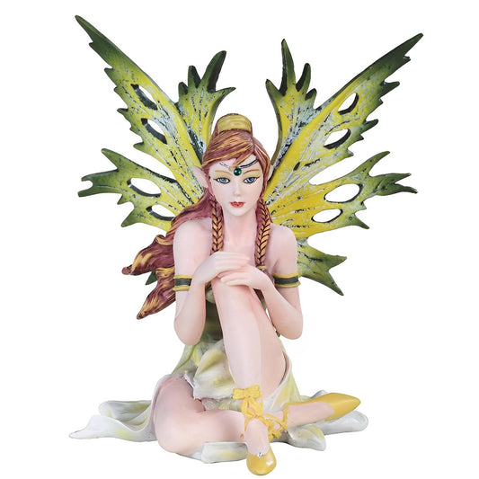 ICE ARMOR 5" H Spring Forest Fairy Statue Fantasy Decoration Figurine