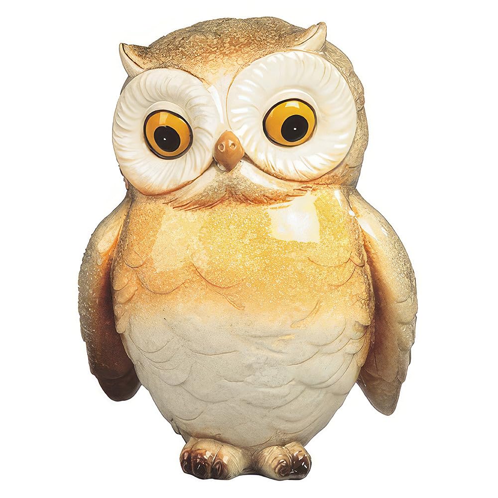 ICE ARMOR 5" H Owl Look Forward Figurine Statue Home Room Decor
