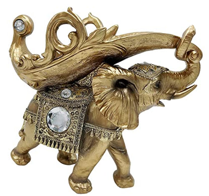 ICE Armor Decorative Wine Bottle Holder, Wine Rest Statue, Home Decor Wine Display Table Centerpiece for Tabletops and Counters, Wine Lovers Gift