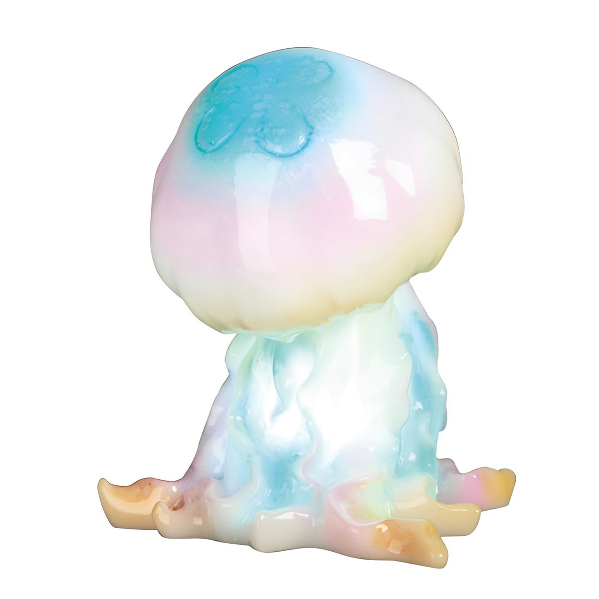 ICE ARMOR 5.75" H LED Jellyfish Statue Fantasy Decoration Figurine
