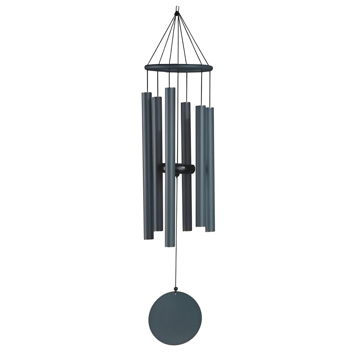 ICE ARMOR 34" Long Black Traditional Tuned Wind Chime