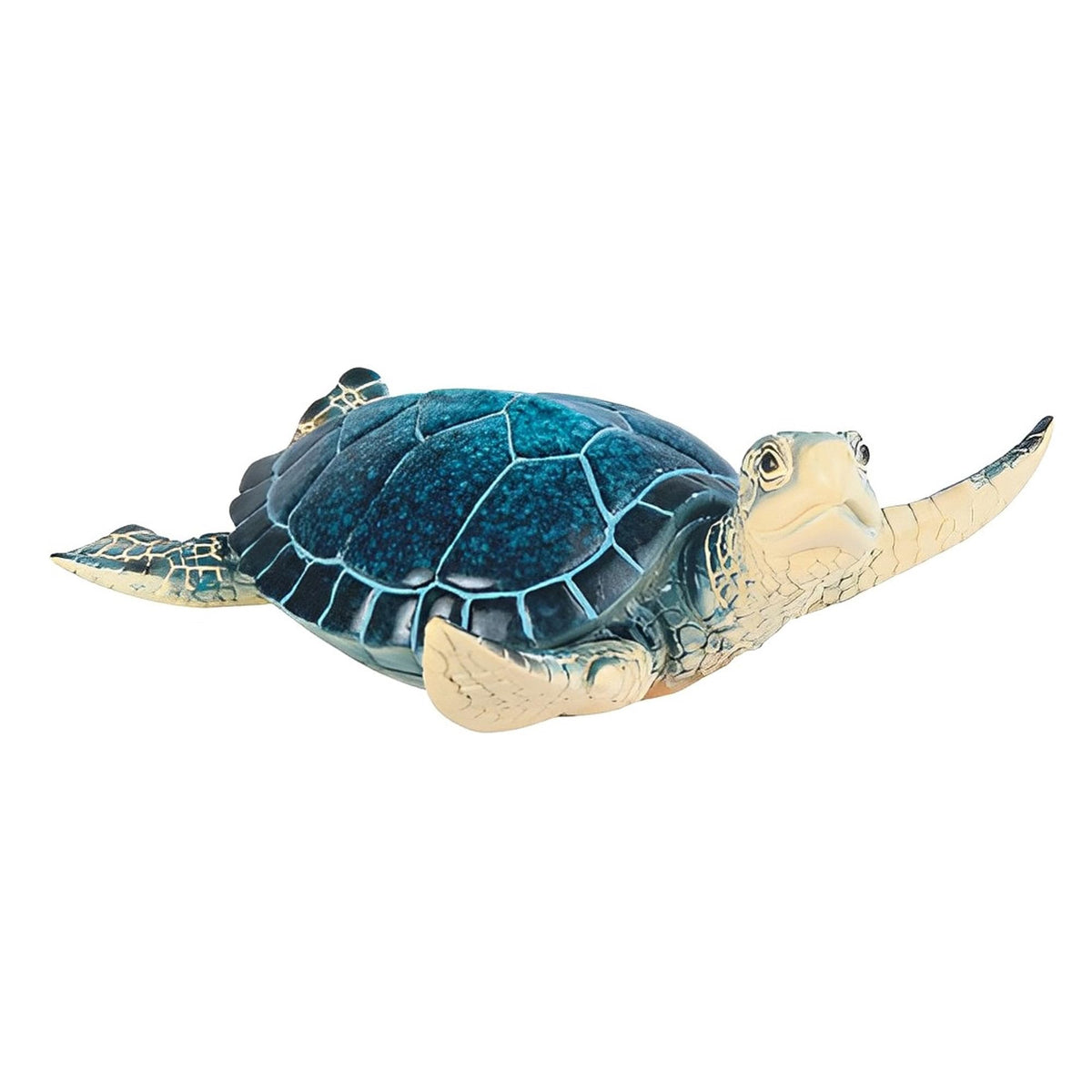 ICE ARMOR 6" W Blue Sea Turtle Swimming Statue Marine Life Decoration Figurine