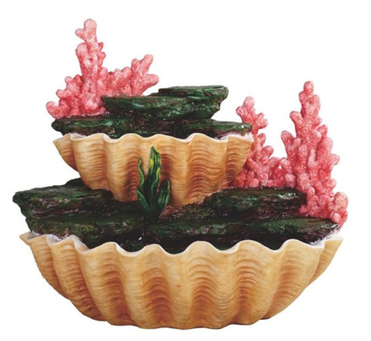 ICE ARMOR 10" W Seashell - Mermaid Display Stage