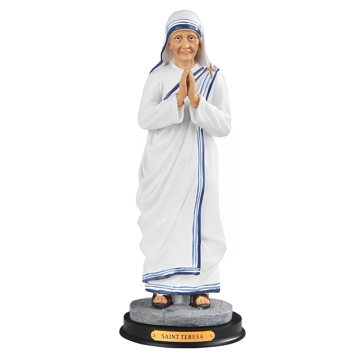 ICE ARMOR 12" H St. Teresa Statue Holy Figurine Religious Decoration
