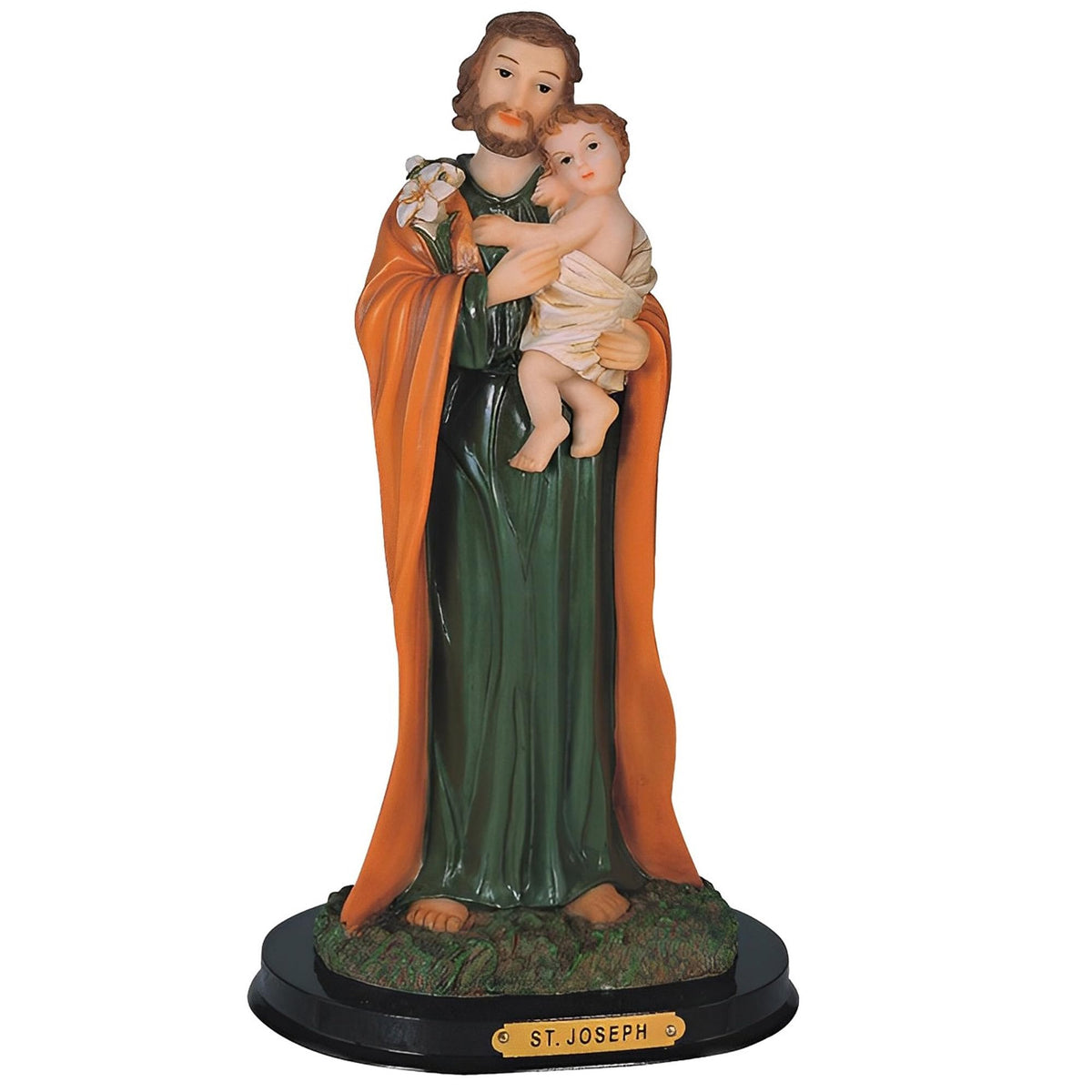 ICE ARMOR 12" H Saint Joseph Statue Holy Figurine Religious Decoration