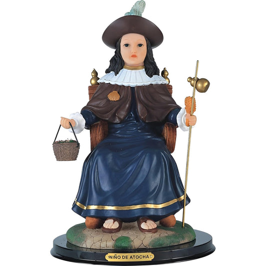 ICE ARMOR 8.5" H Nino de Atocha Statue Holy Infant of Atocha Holy Figurine Religious Decoration