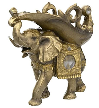 ICE Armor Decorative Wine Bottle Holder, Wine Rest Statue, Home Decor Wine Display Table Centerpiece for Tabletops and Counters, Wine Lovers Gift