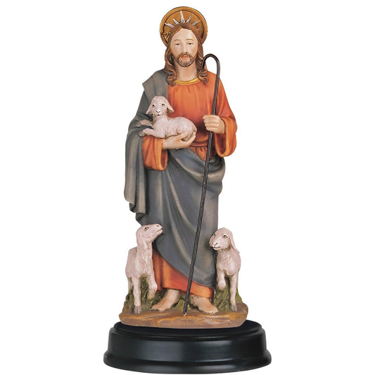 ICE ARMOR 5" H Good Shepherd Statue Holy Figurine Religious Decoration