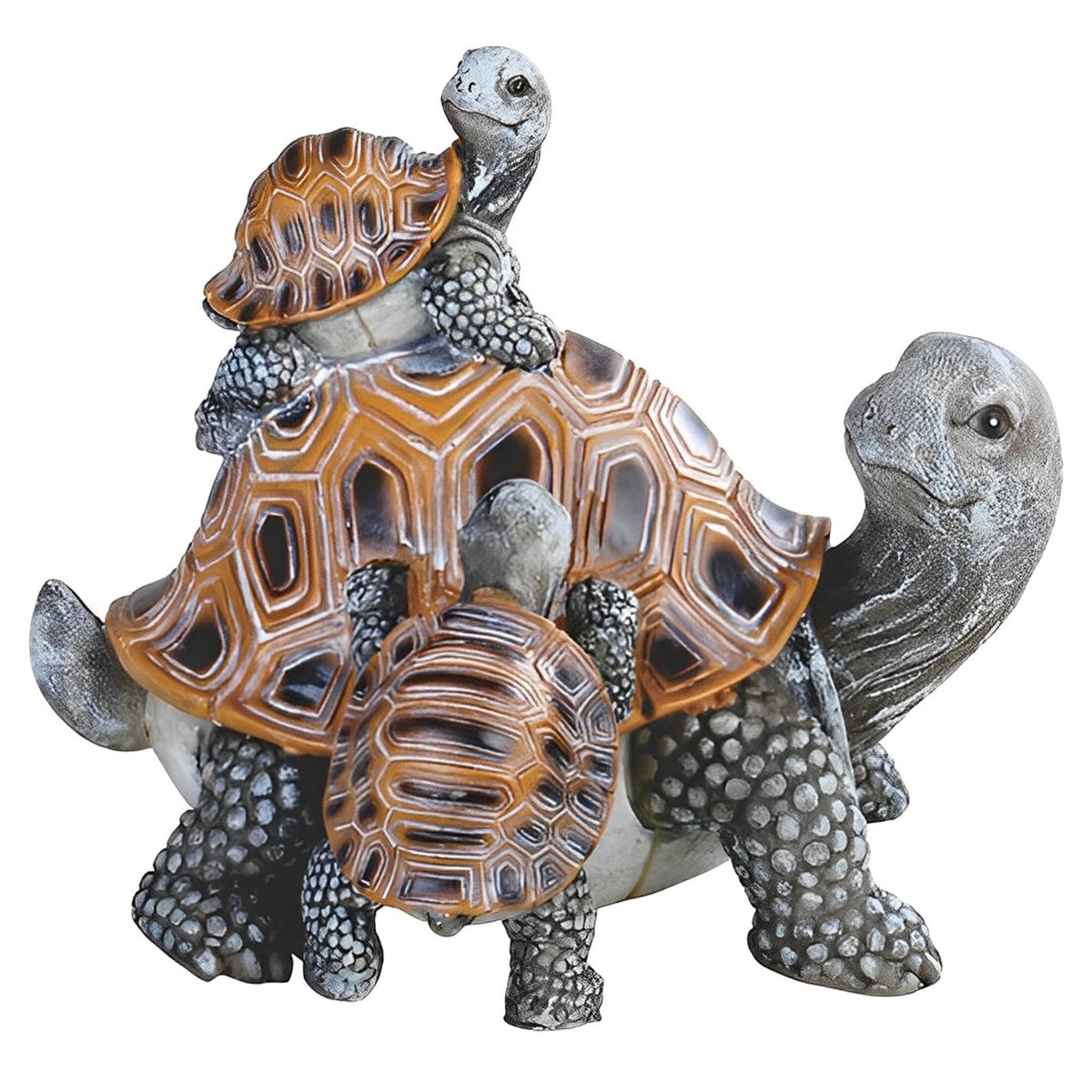 ICE ARMOR 7" H Turtle Family Figurine