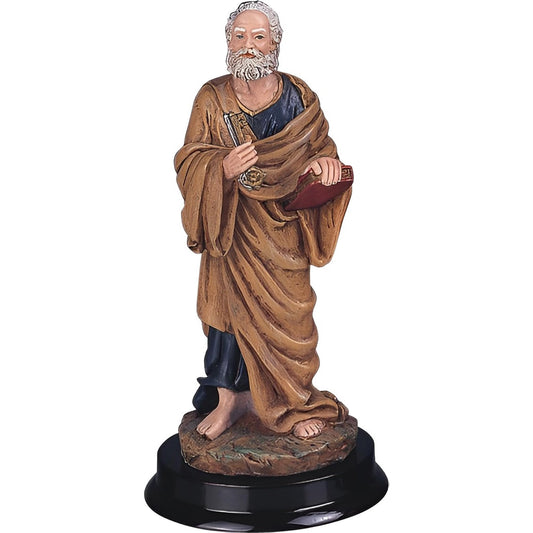 ICE ARMOR 5" H Saint Peter Statue Simon Peter Holy Figurine Religious Decoration