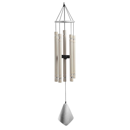 ICE ARMOR 36" Long Gray Tuned Traditional Wind Chime