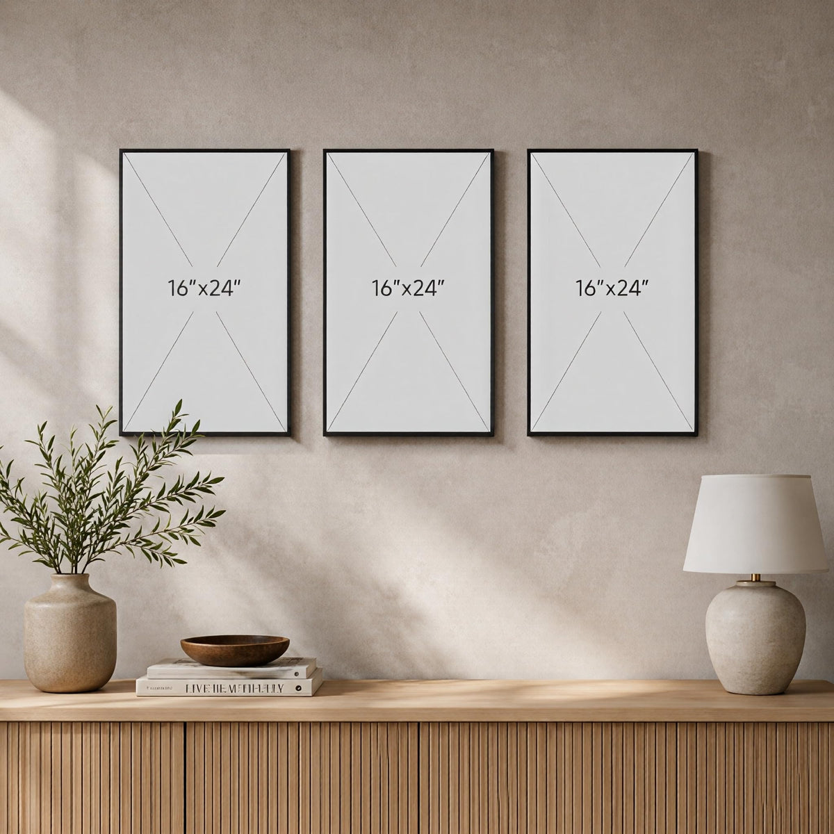 ICE ARMOR Large Set of 3 Pet Grooming Wall Art Golden Retriever Kitten and Pug Canvas Prints Salon Animal Decor for Groomer Bathroom Waiting Area 16x24 Inch Frameless Canvas Print - Ready to hang