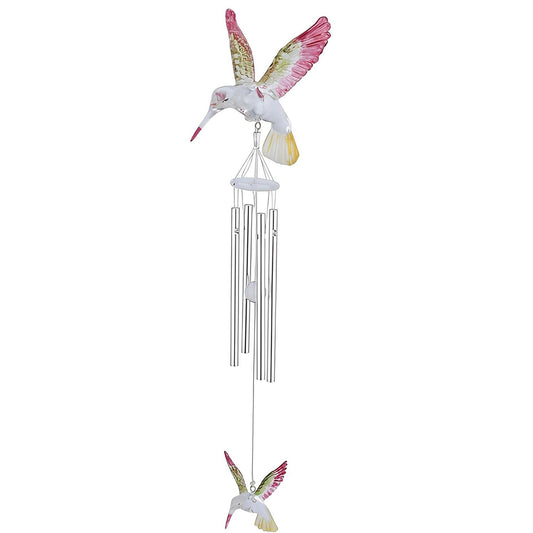ICE ARMOR 16" Long Hummingbird Acrylic Wind Chime Garden Patio Decoration