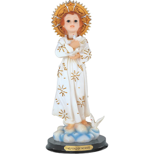 ICE ARMOR 12" H Holy Child Santo Divino Nino Statue Divine Child Jesus Holy Figurine Religious Decoration