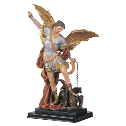 ICE ARMOR 12" H Archangel Michael Statue Saint Michael The Strongest Angel Holy Figurine Religious Decoration