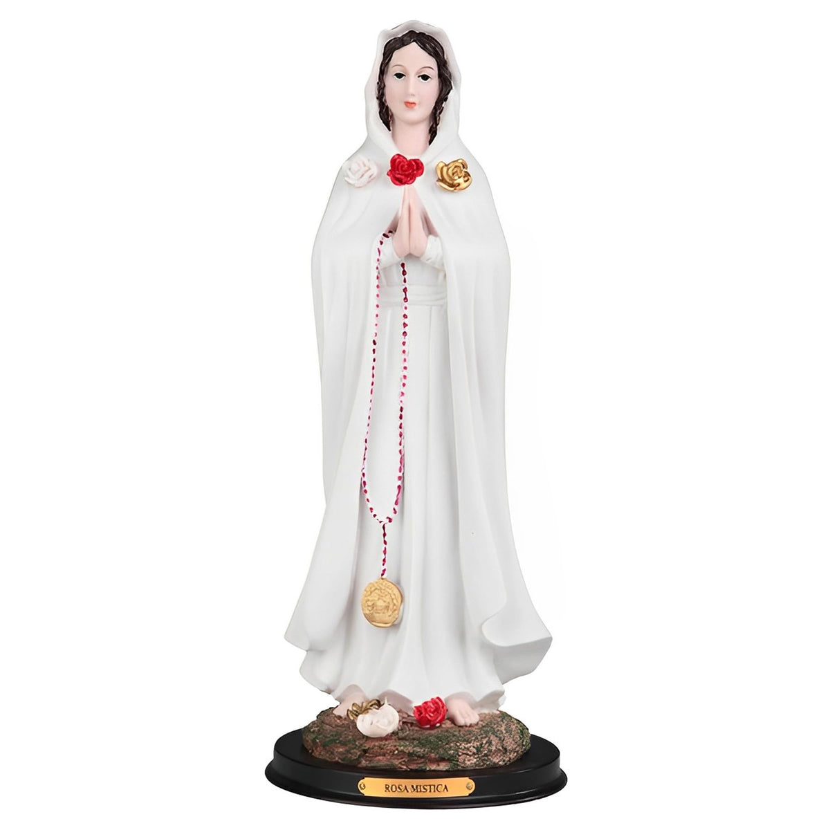 ICE ARMOR 12" H Rosa Mistica Statue Holy Figurine Religious Decoration