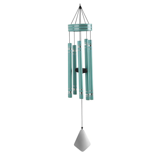 ICE ARMOR 36" Long Tuned Traditional Teal Wind Chime