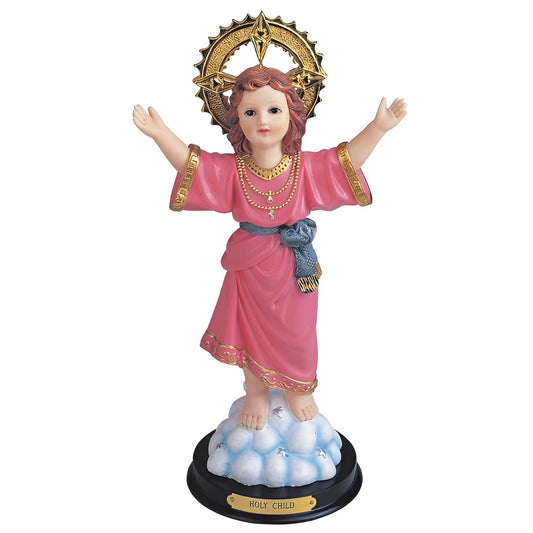 ICE ARMOR 9" H Holy Child Santo Divino Nino Statue Divine Child Jesus Holy Figurine Religious Decoration