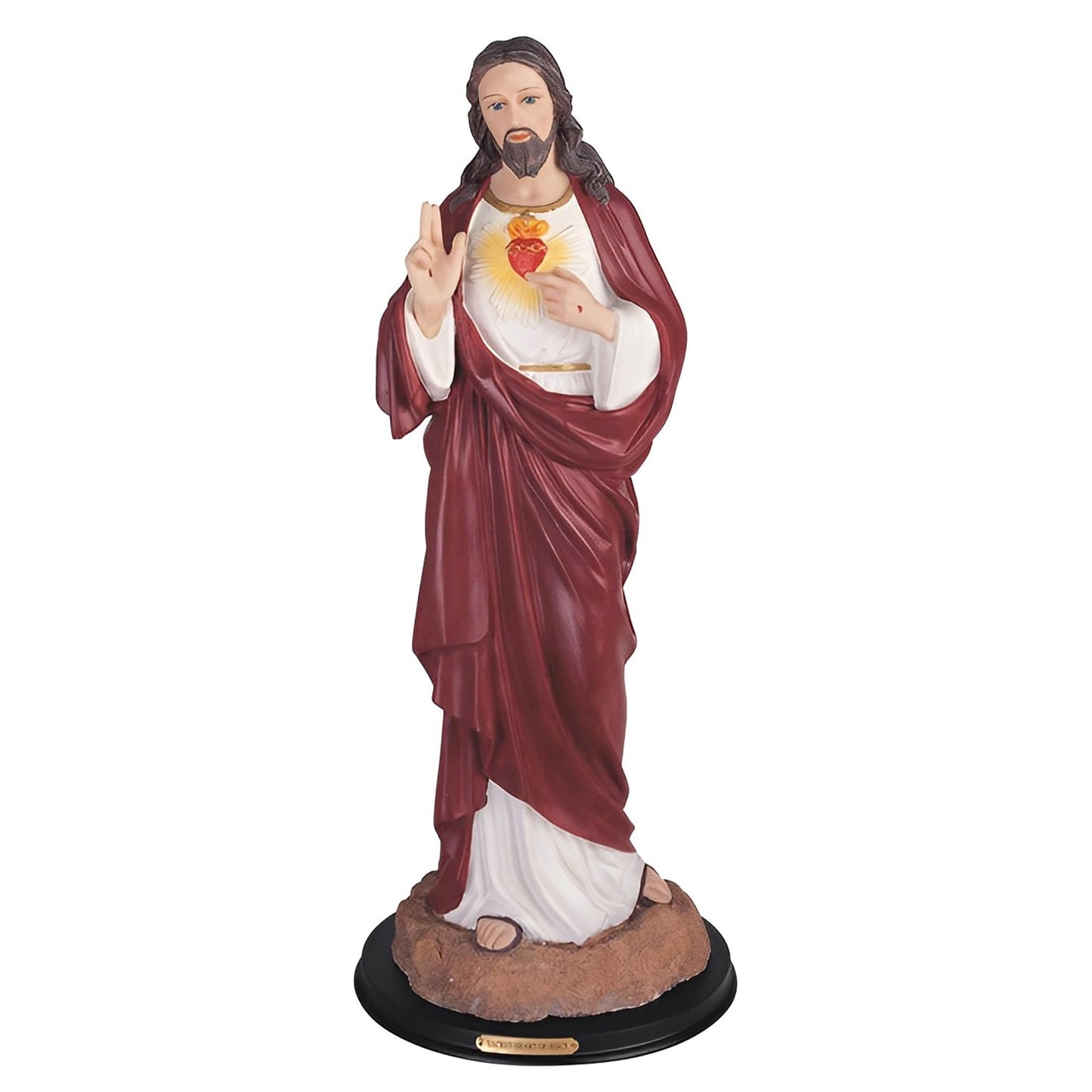 ICE ARMOR 24" H Sacred Heart of Jesus Statue Holy Figurine Religious Decoration