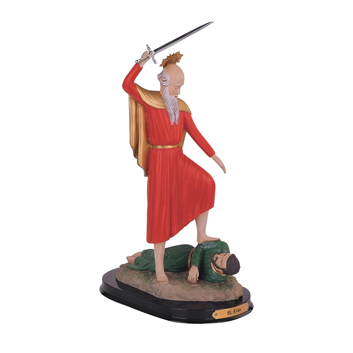 ICE ARMOR 12" H Saint Elias Statue Holy Figurine Religious Decoration