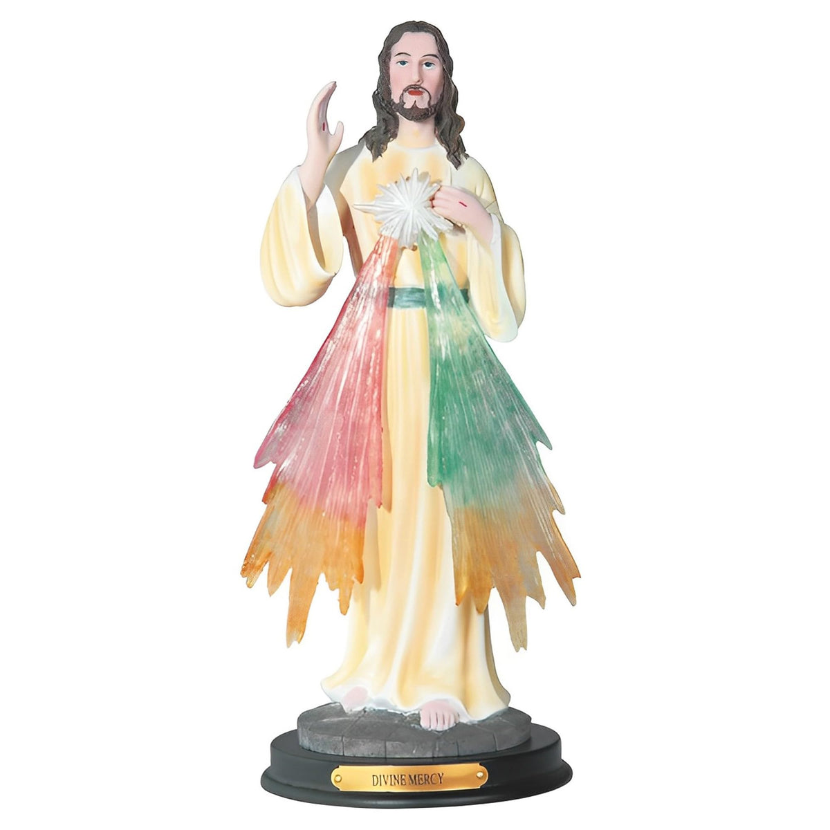 ICE ARMOR 12" H Jesus Divine Mercy Statue Holy Figurine Religious Decoration