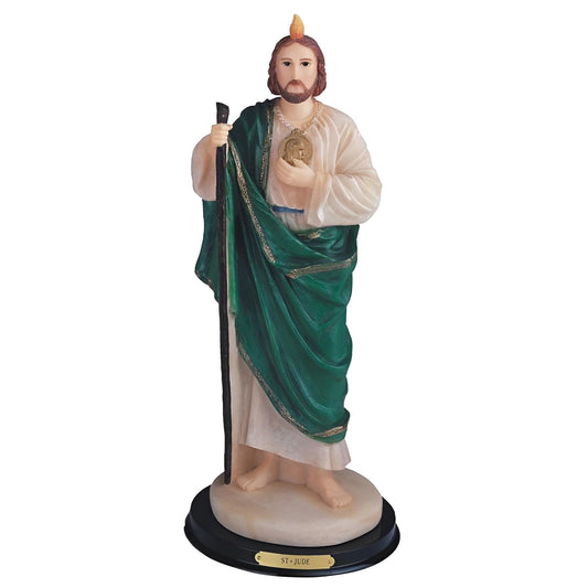 ICE ARMOR 9" H Saint Jude Statue Holy Figurine Religious Decoration
