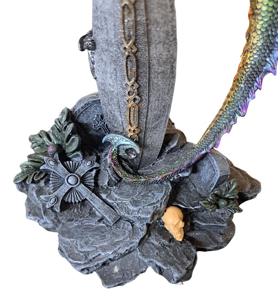 ICE ARMOR Table Lamp - Bedside Light with Fabric Shade, Exotic Decor & Cultural Ambiance